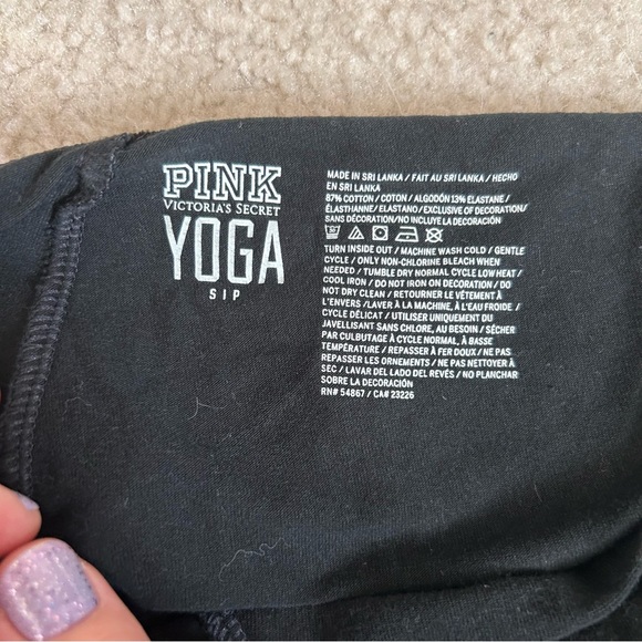 Like New!! PINK Yoga Pants - Size Small - Picture 3 of 3